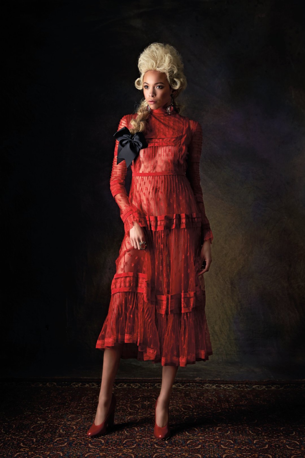 FEE in Aspen Sojourner Patriot Games editorial, look 1