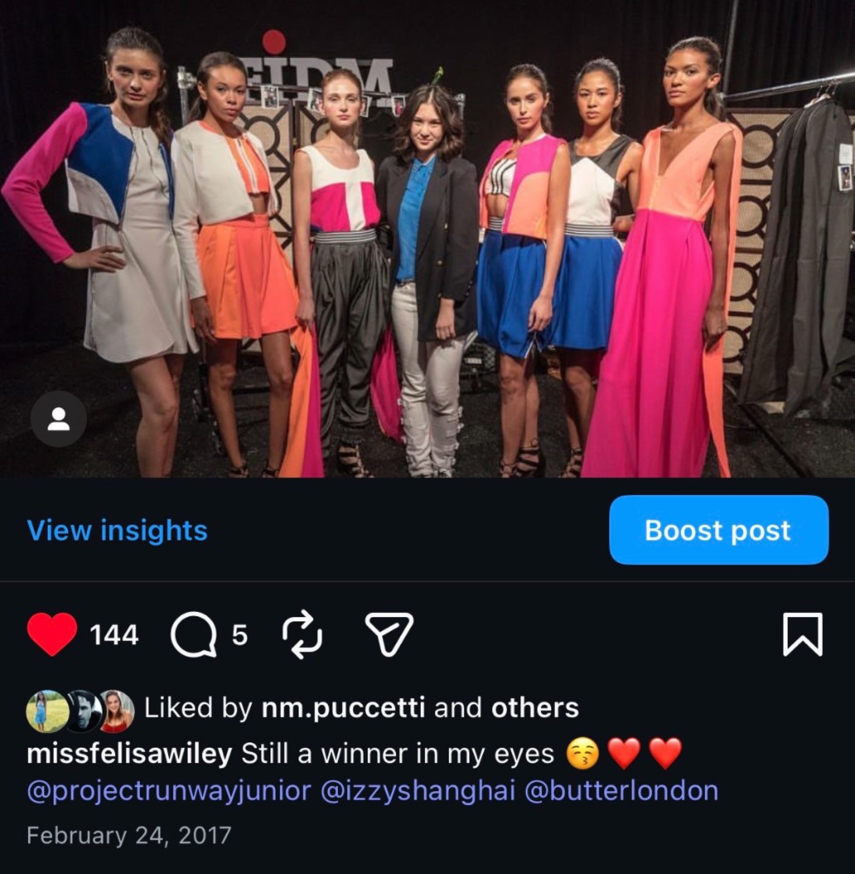 FEE with Isabella Izzy Li-Kostrzewa on Project Runway Junior