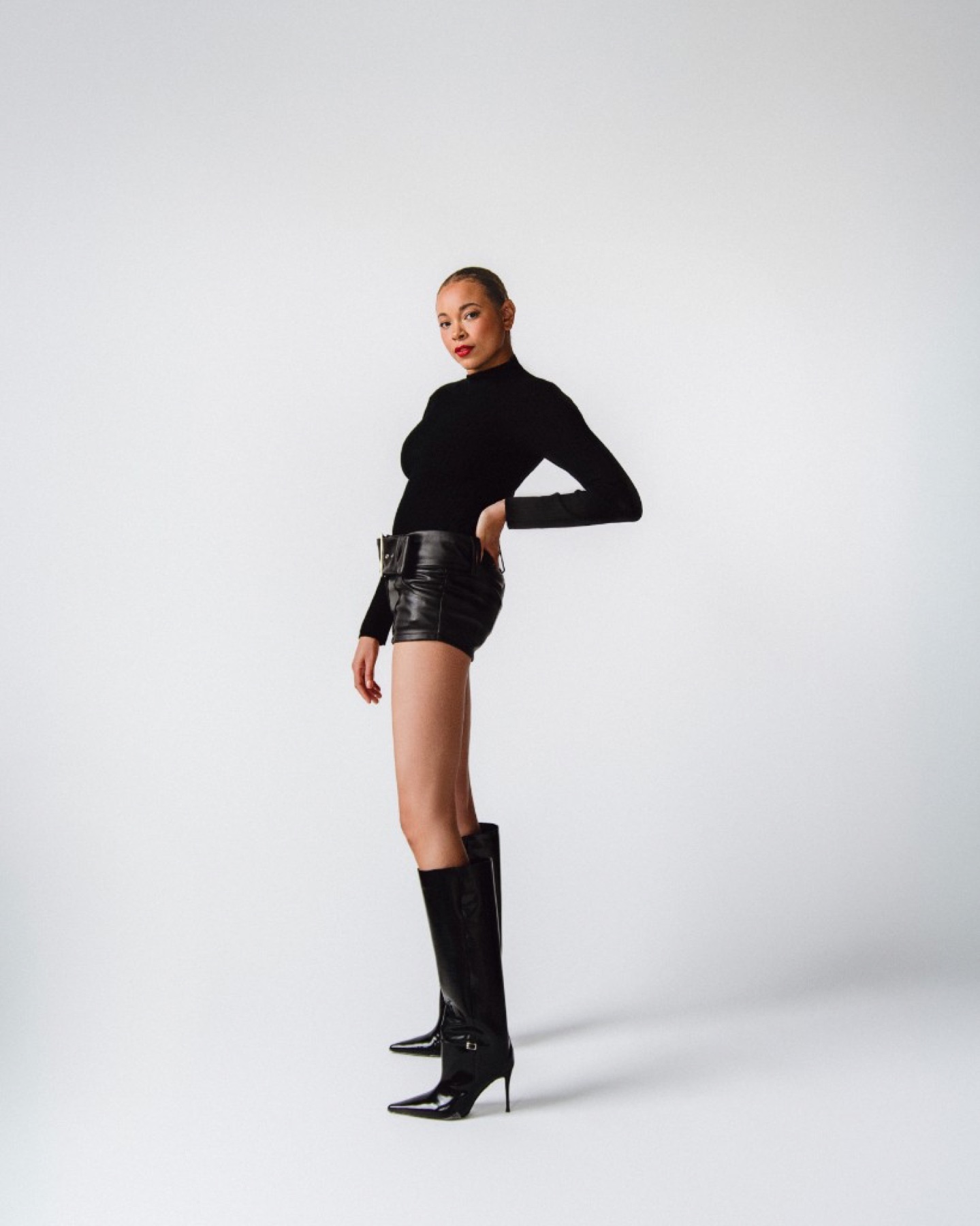FEE full-length studio fashion portrait